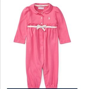 Ruffled Cotton Coverall